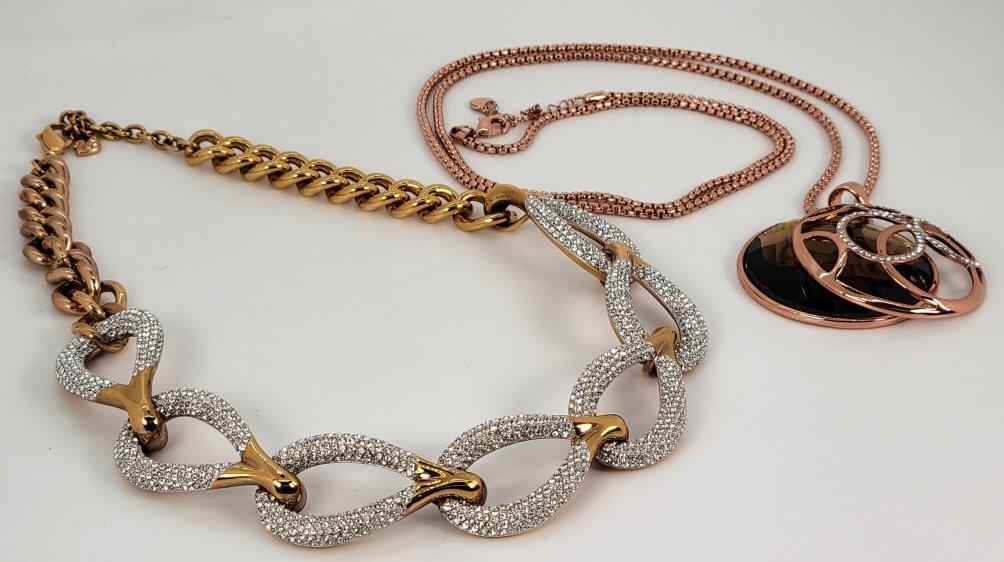 2pc. Swarovski Crystal Fashion Necklaces - Lot 3 (1 of 8)