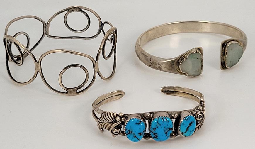3pc. Sterling Silver Bracelets (1 of 7)