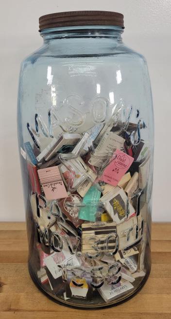 Large 4 Gallon Mason Jar w/ Matches (1 of 18)