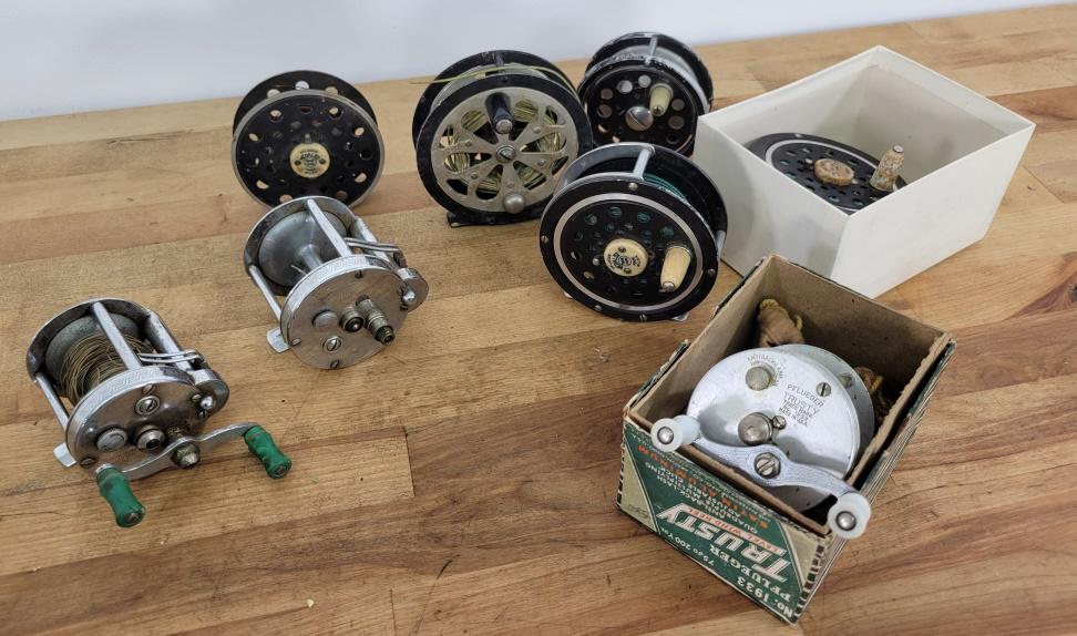 Estate Grouping of Vintage Fishing Reels - Lot #16 (1 of 14)