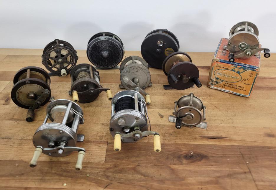 Estate Grouping of Vintage Fishing Reels - Lot #18 (1 of 14)