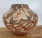 Large Lois Medina Zia Acoma Pottery Vase