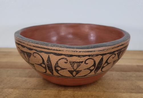 Native American Poly Chrome Painted Bowl (1 of 5)