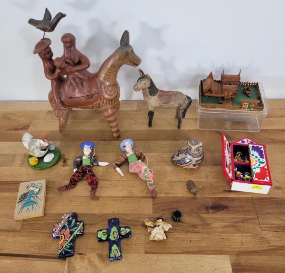 Grouping of Assorted Mexican Folk Art Pieces (1 of 13)