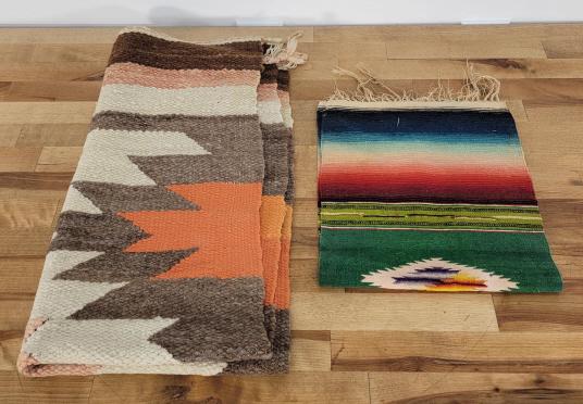 Pair of Native American Woven Tapestries (1 of 3)