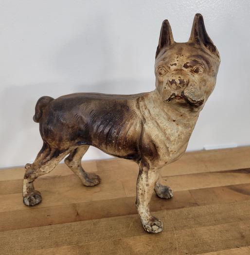 Antique Cast Iron Dog Doorstop (1 of 9)