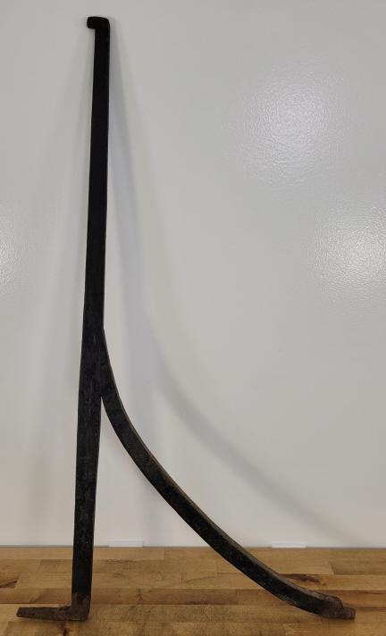 Antique Cast Iron Fireplace Crane (1 of 4)