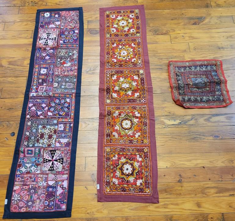 Grouping of Handmade Embroidered Tapestry's (1 of 12)