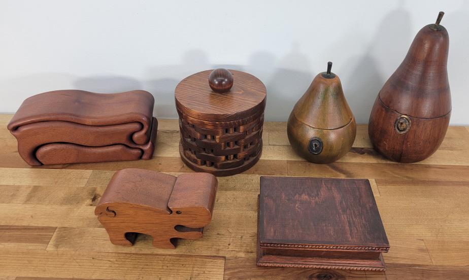 Lot of Assorted Wooden Boxes (1 of 8)