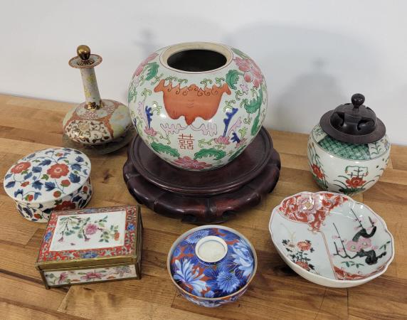 9pc Grouping of Chinese Export Porcelain (1 of 19)