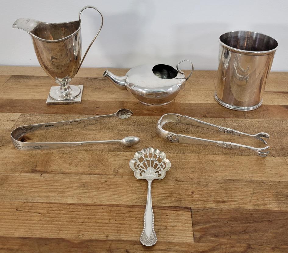 6pc Grouping of Sterling Silver Antiques - 463g (1 of 20)