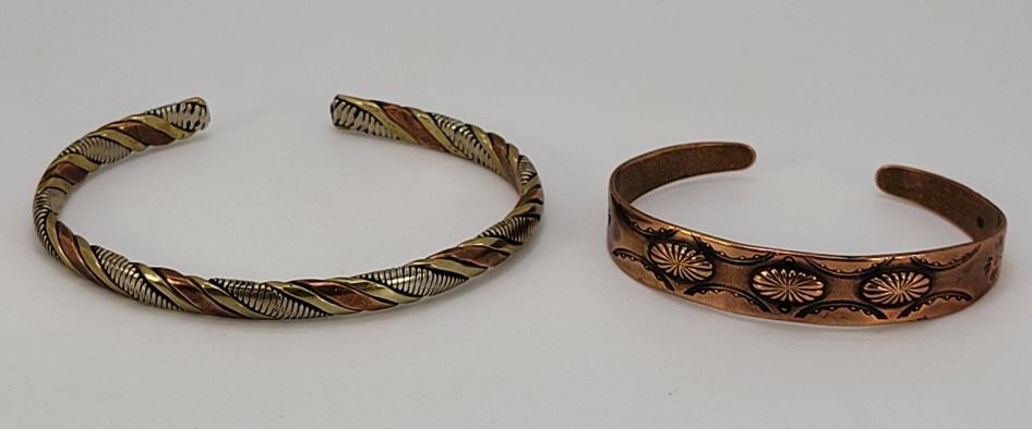 2pc. Vintage Copper Bracelets (1 of 7)
