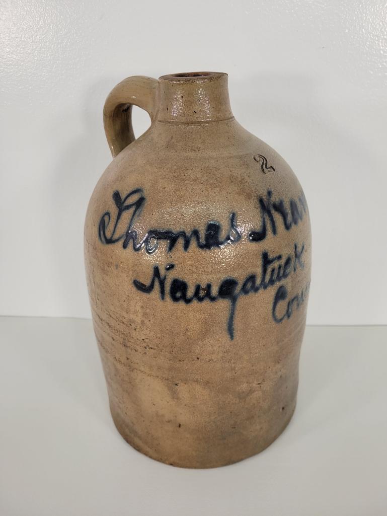 Thomas Neary, Naugatuck CT - Stoneware Crock (1 of 9)