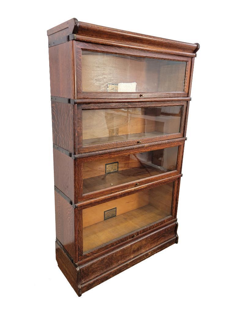 Oak Globe Wernicke 299 Grade Barrister Bookcase (1 of 11)
