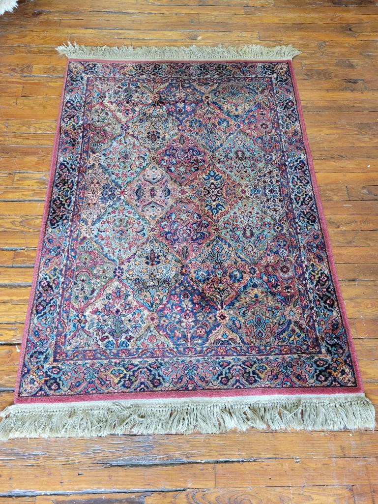Karastan Multicolor Panel Kirman Rug - 4.3 x 6 (1 of 9)