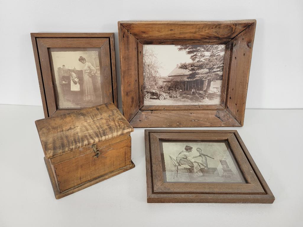 Grouping of Decorative Primitive Antiques (1 of 8)