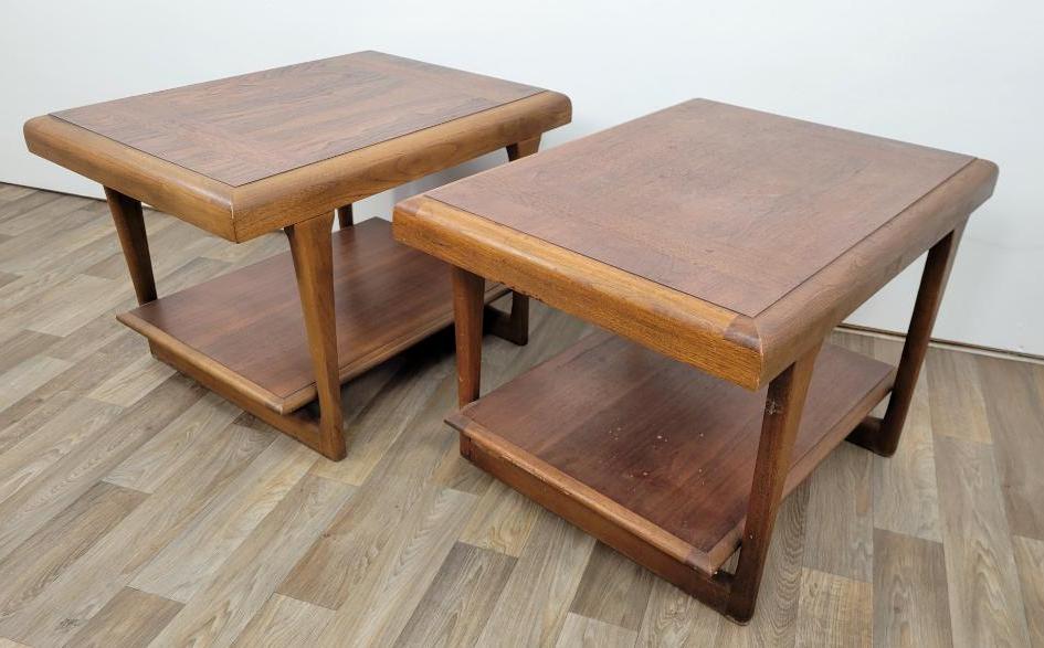 Pair of Lane Mid-Century Side Tables (1 of 8)