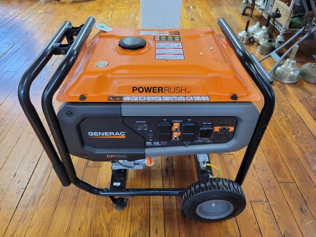 NEW Generac GP6500 Generator - 1.7 hrs (1 of 6)