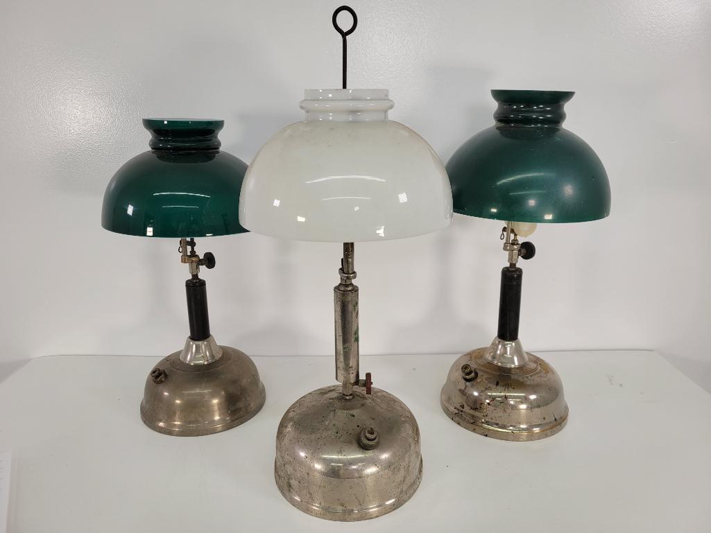 3pc Lot of Vintage "Quick Lite" Coleman Lanterns (1 of 11)