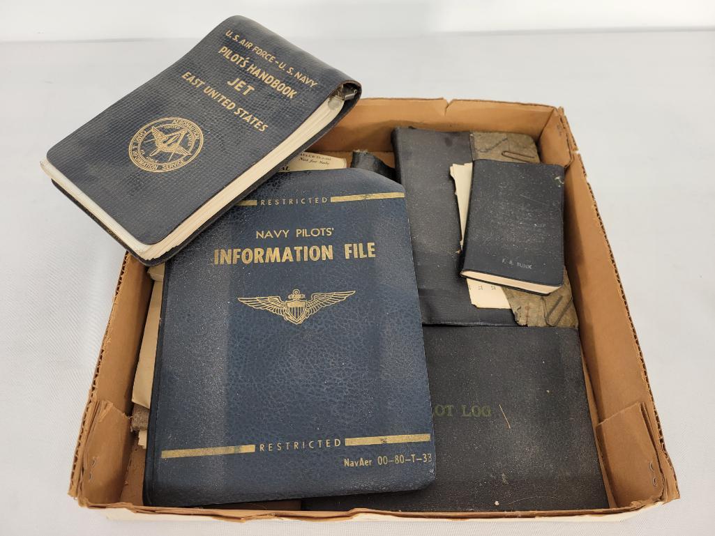 Vintage Air Force / Navy Pilots Handbooks and Journals (1 of 15)