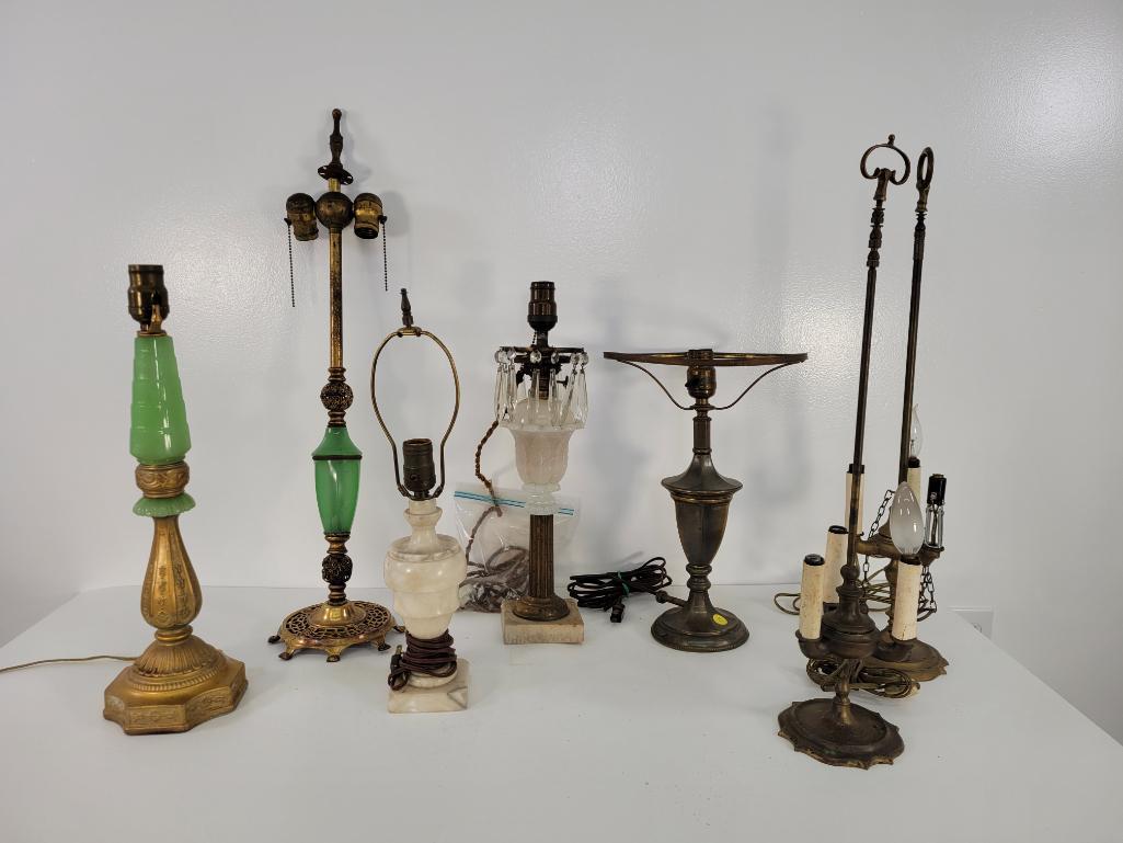 Estate Collection of Table Lamps - Lot #3 (7pc) (1 of 5)