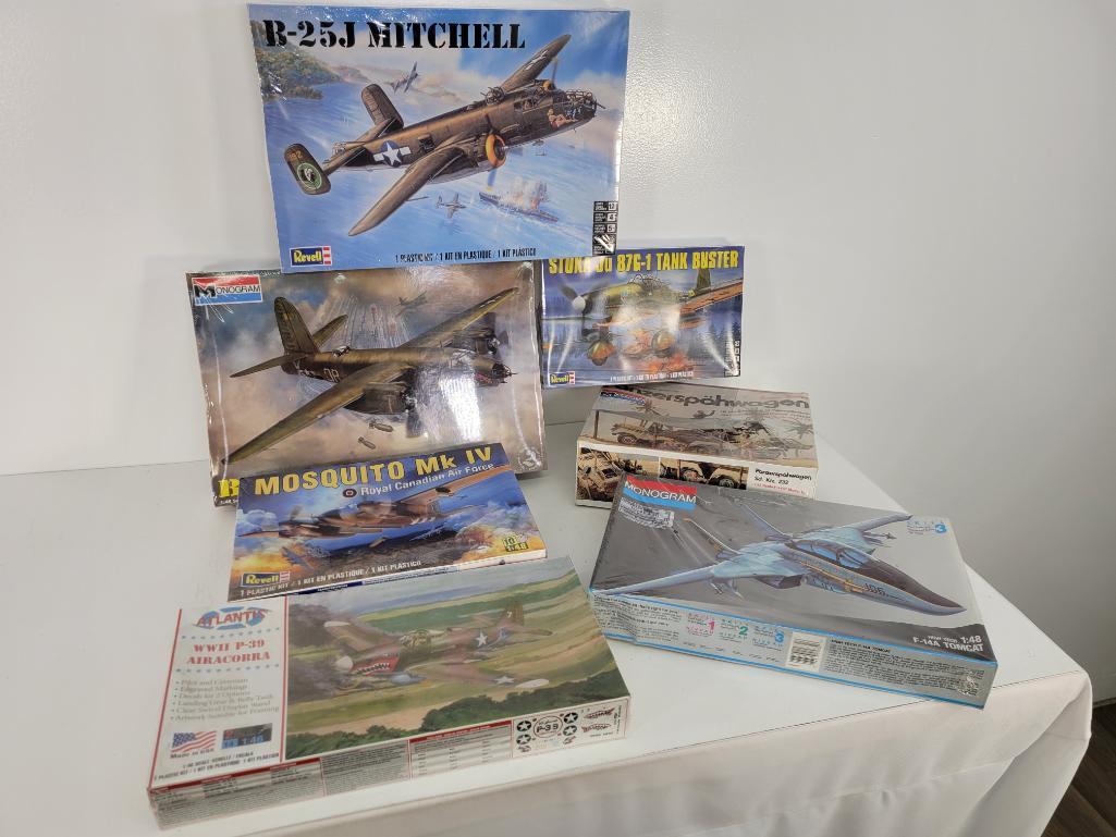 Vintage Model Kits Estate Collection -Lot #8 (7pc) (1 of 5)