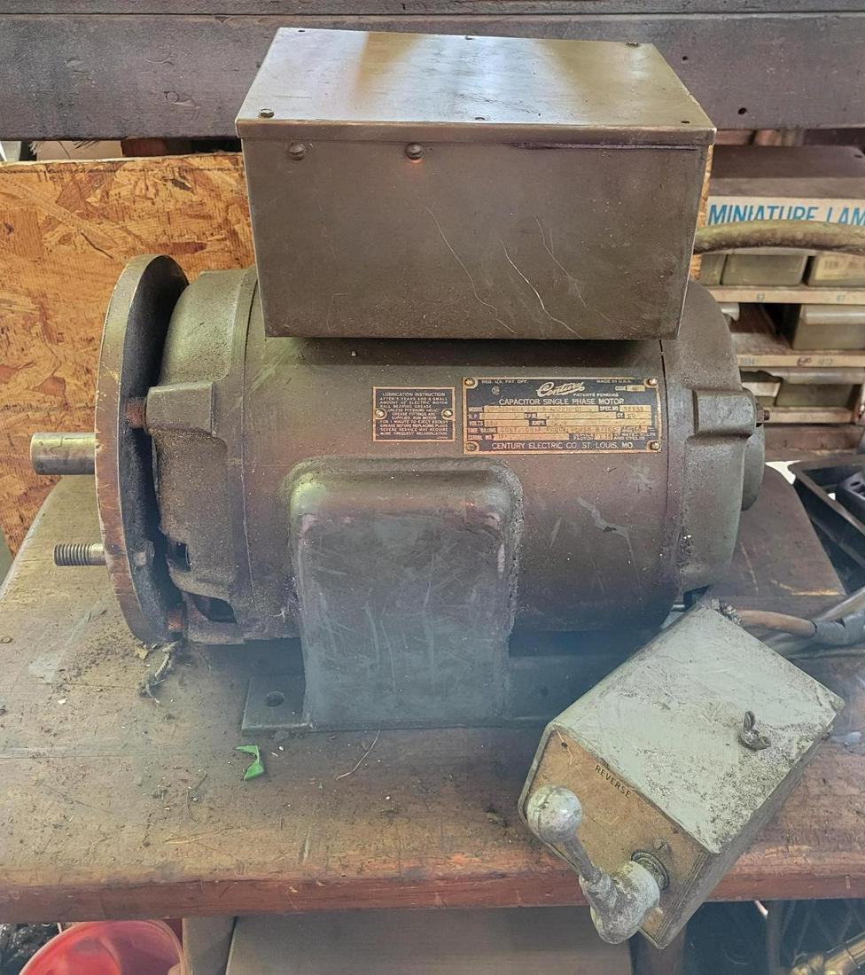 Century 5 HP Single Phase Motor Forward / Reverse (1 of 7)