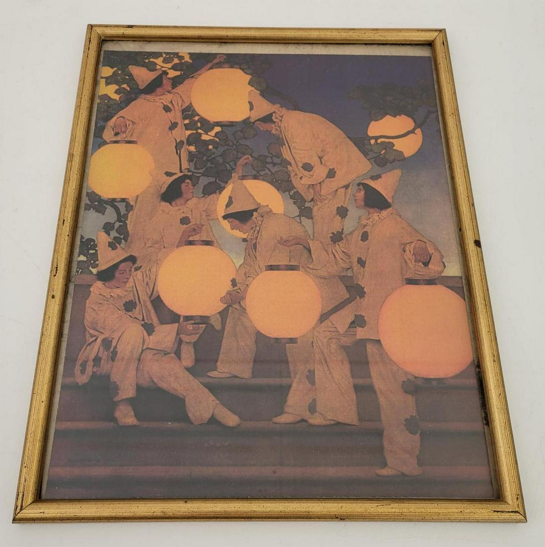 Original Maxfield Parrish Print "Lantern Bearers" (1 of 3)