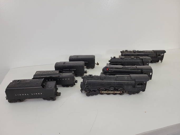 Lot Of 4 Lionel Model Train Engines "o" Gauge