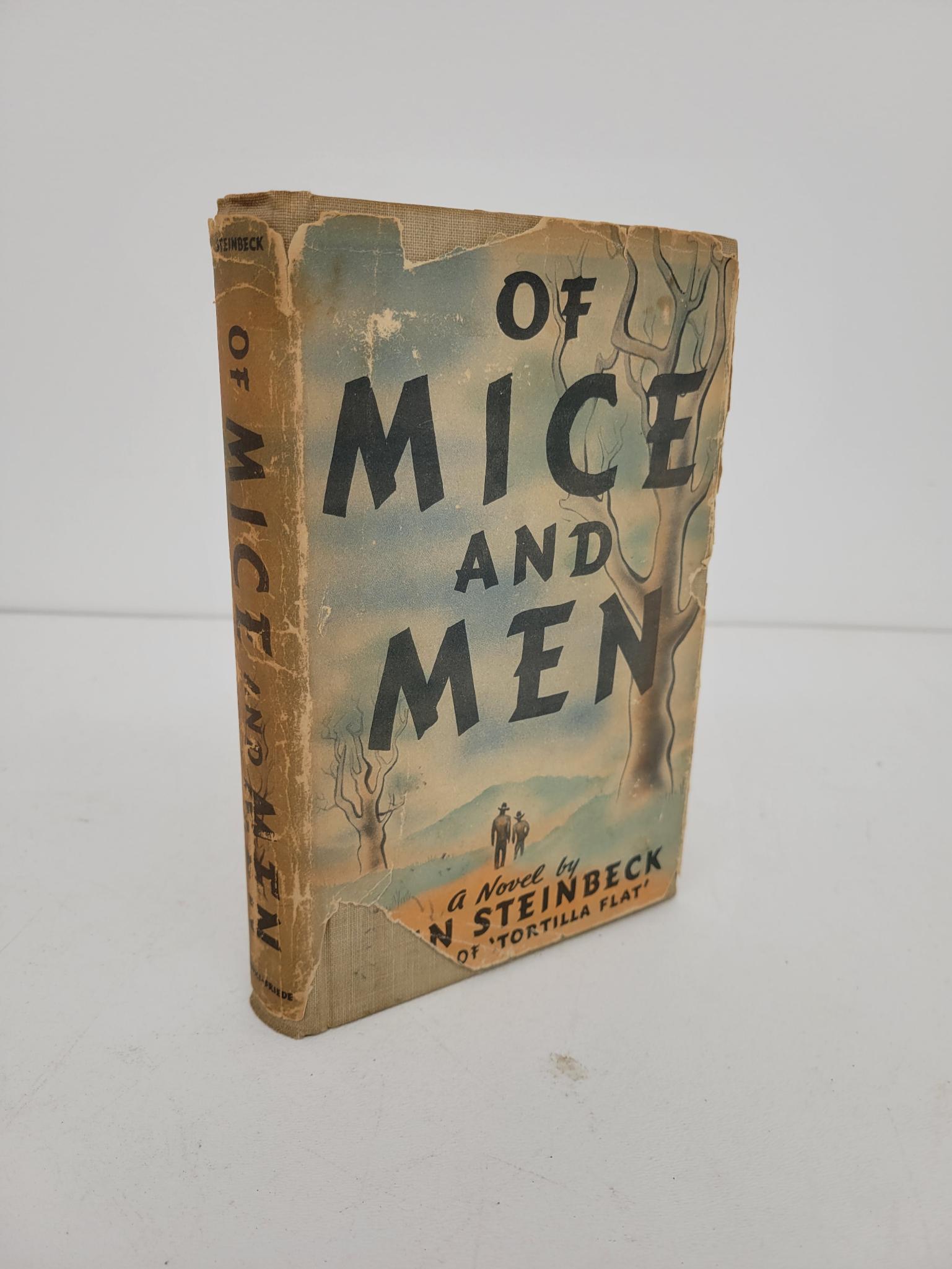 1st Ed. 1937 "Of Mice and Men" By John Steinbeck (1 of 6)