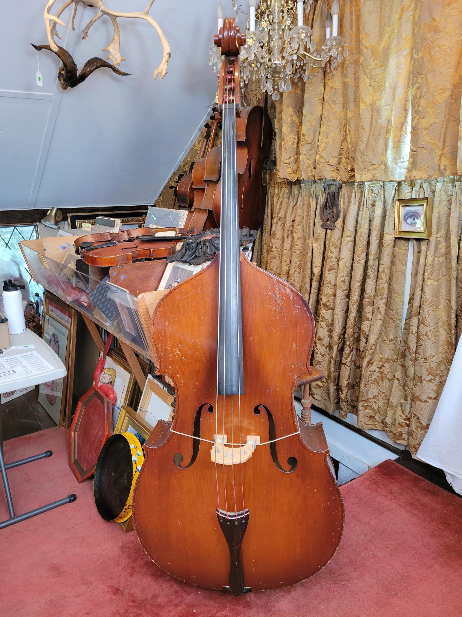Octav Mures Double Bass - 76.5" Tall (1 of 11)