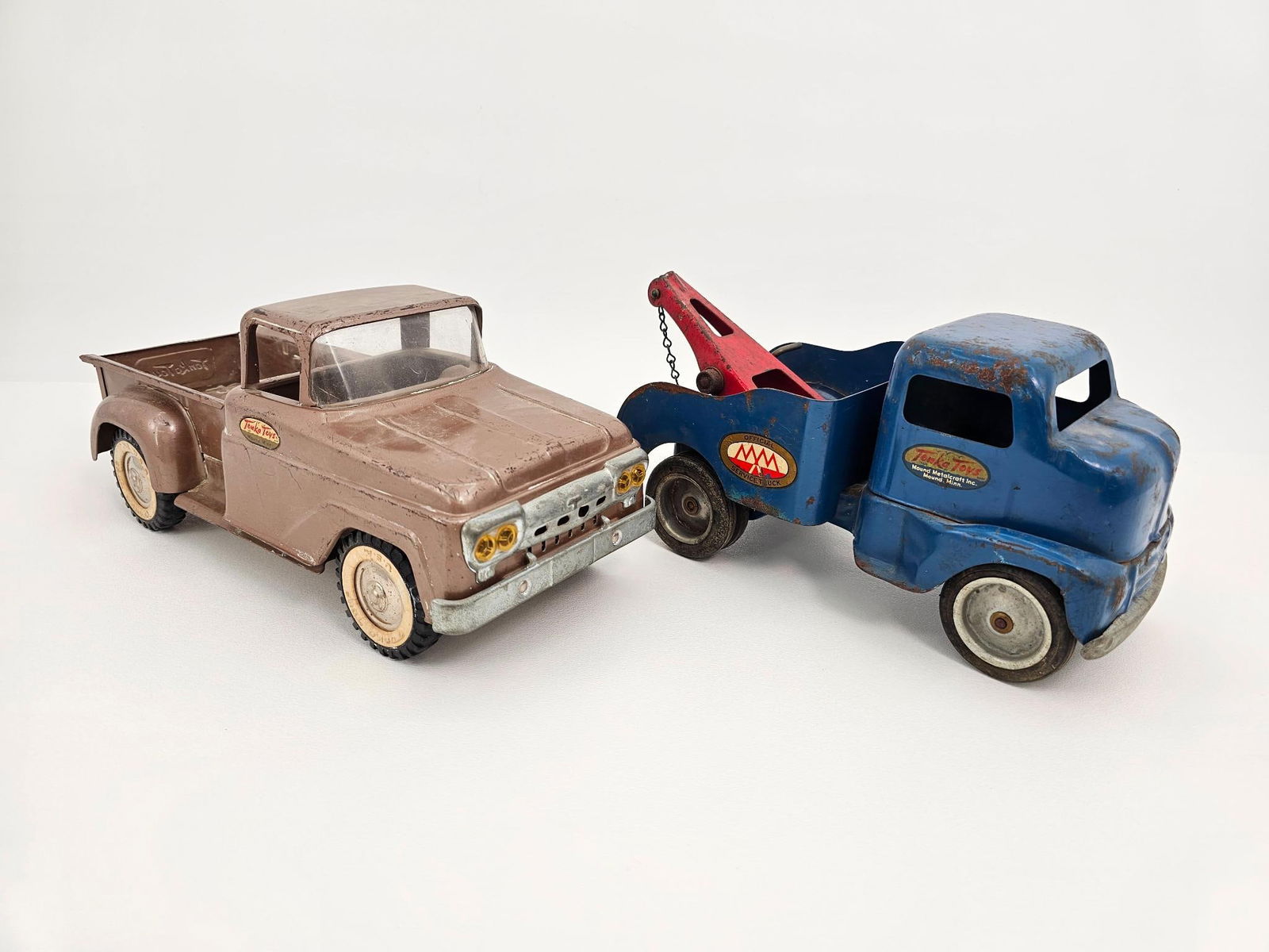 (2) Two Pressed Steel Tonka Trucks (1 of 9)