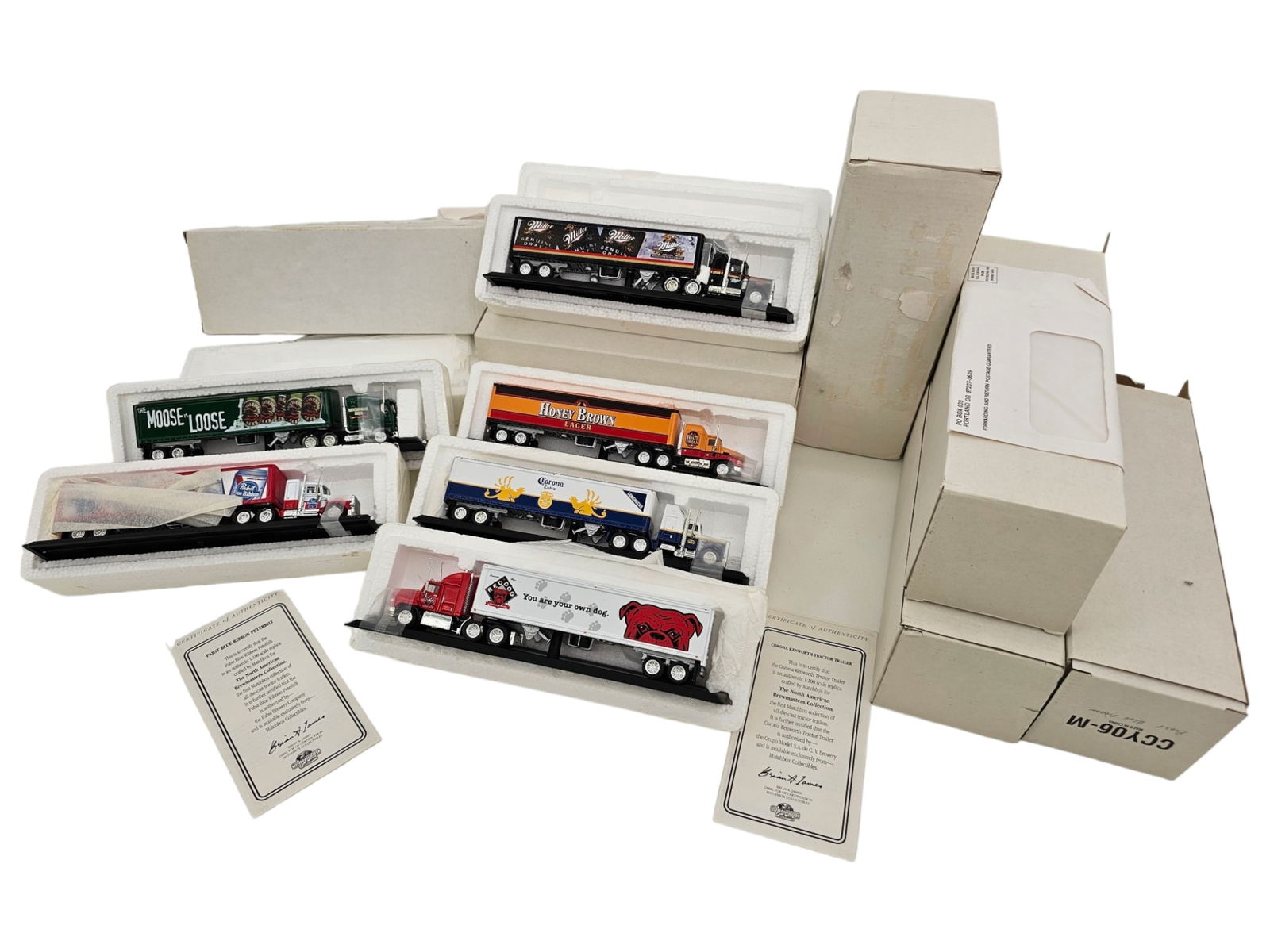 (6) Six Matchbox "Brewmasters Collection" Trucks (1 of 5)