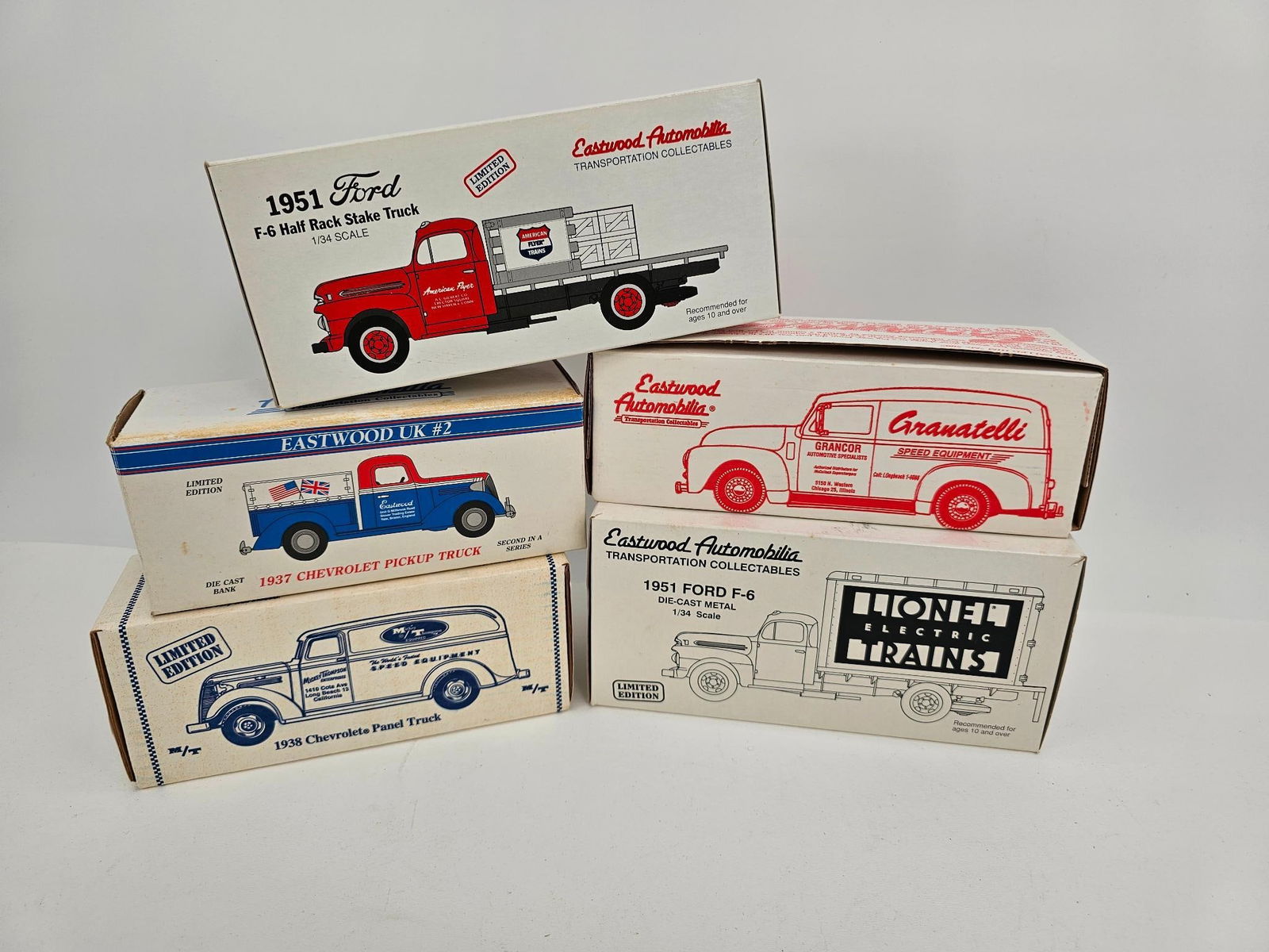 (5) Five Diecast Toy Truck Banks (1 of 6)