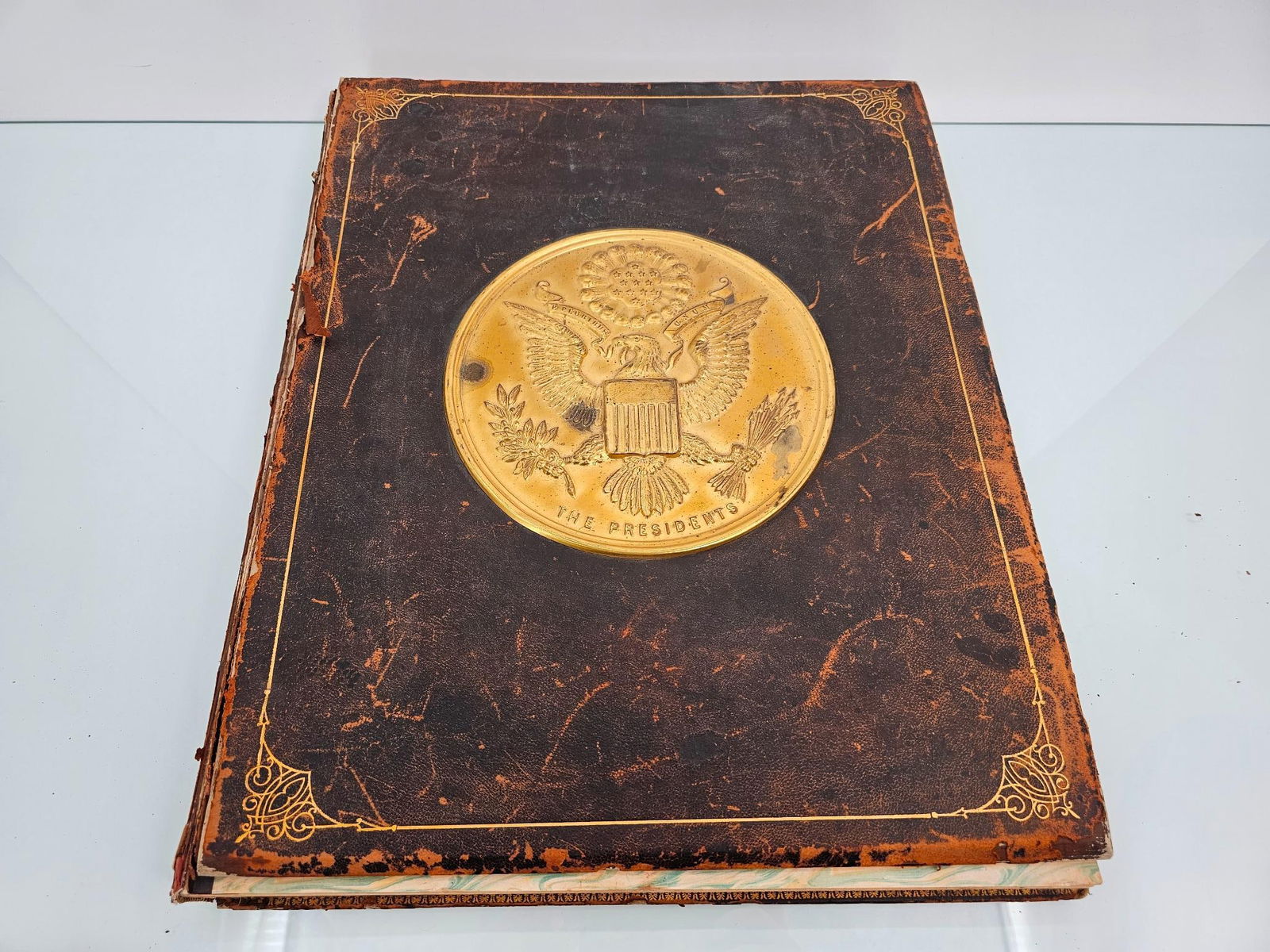 1908 The Presidents Oversized Book of Engravings (1 of 12)