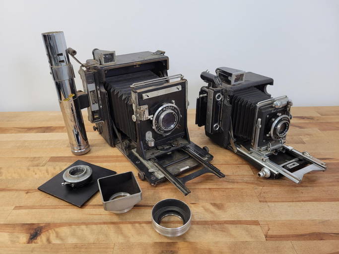 Busch Pressman Graflex Model 4c Cameras