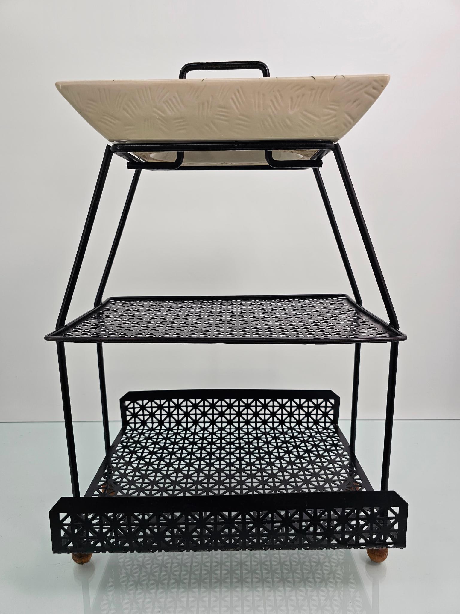 Vintage MCM Magazine Rack / Ash Tray (1 of 8)