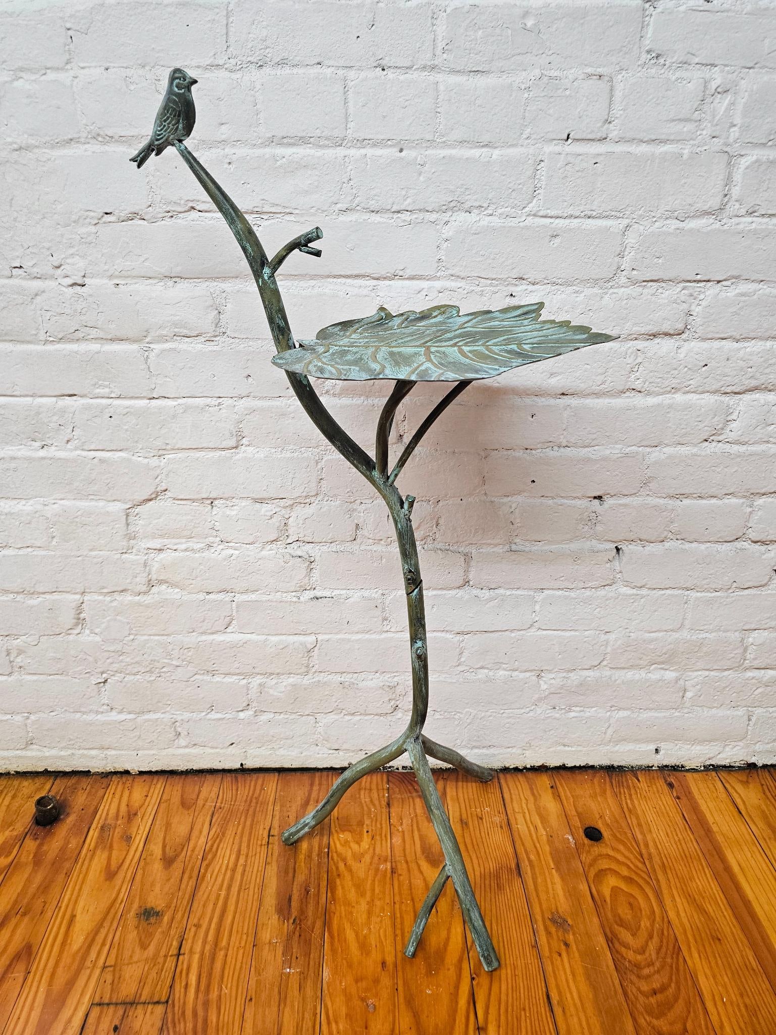 Small Metal Plant Stand - Stick & Leaf (1 of 8)