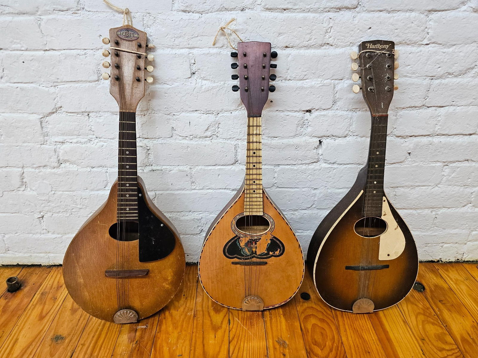 (3) Three Estate Found Mandolins (1 of 13)