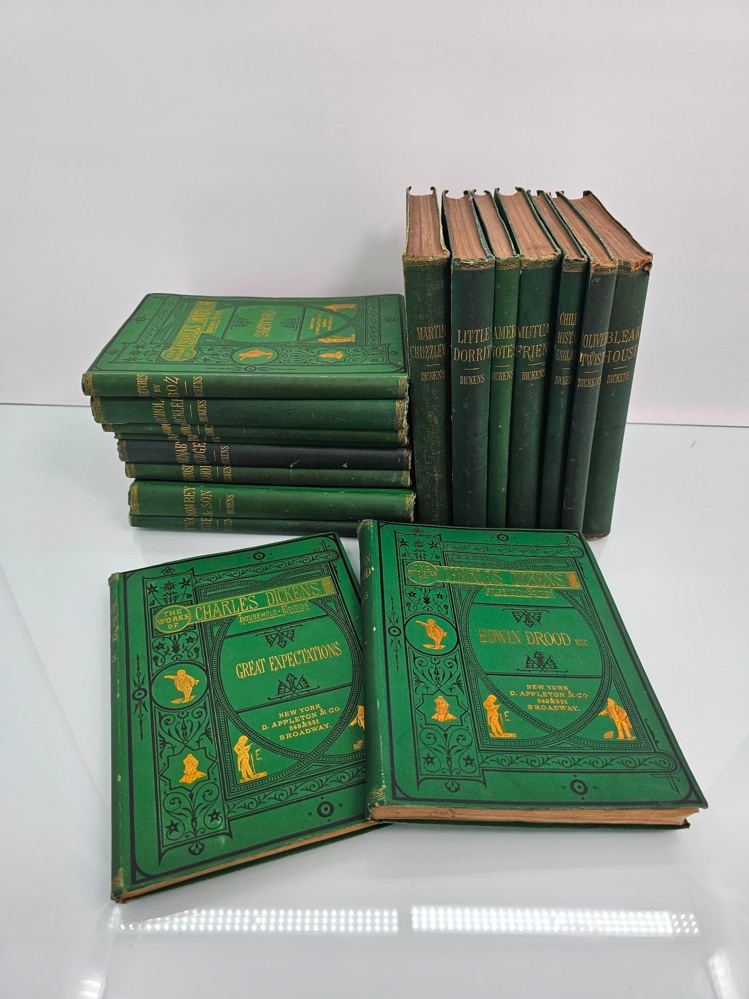 The Works of Charles Dickens - Appleton Ca. 1880 (1 of 9)