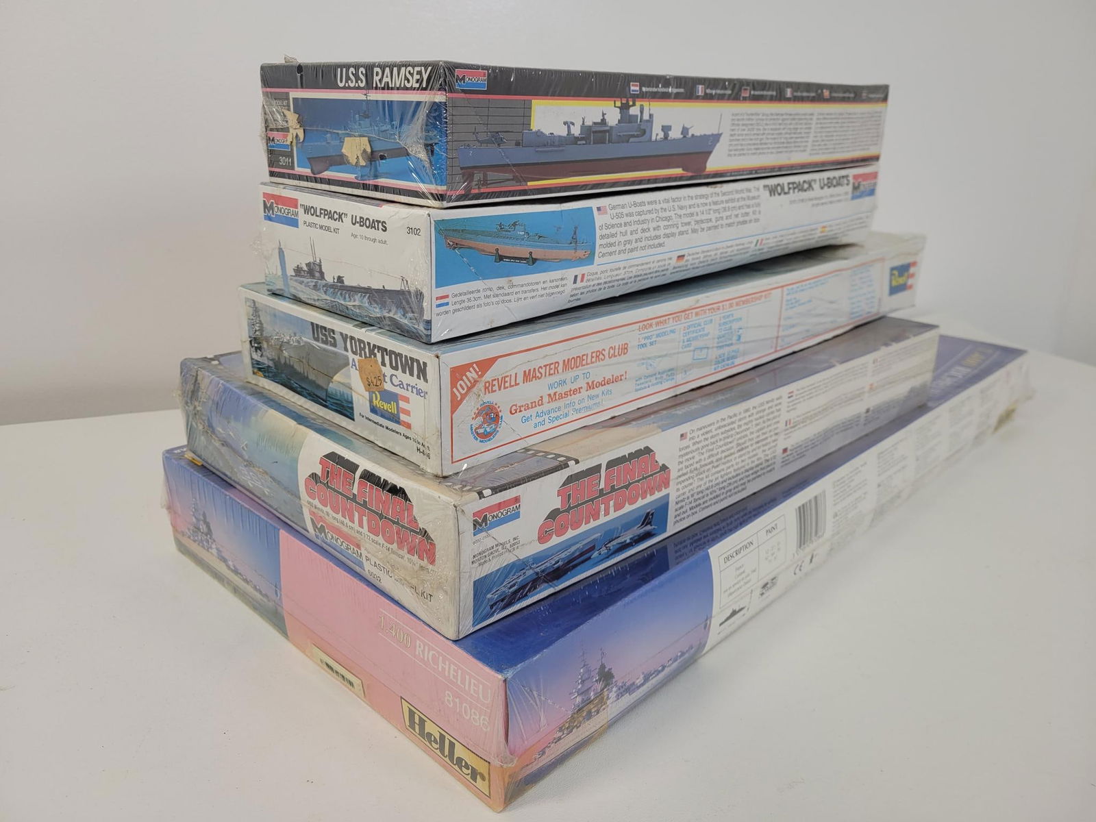 Lot #3 - Vintage Model Kits - Sealed & Unopened (1 of 8)
