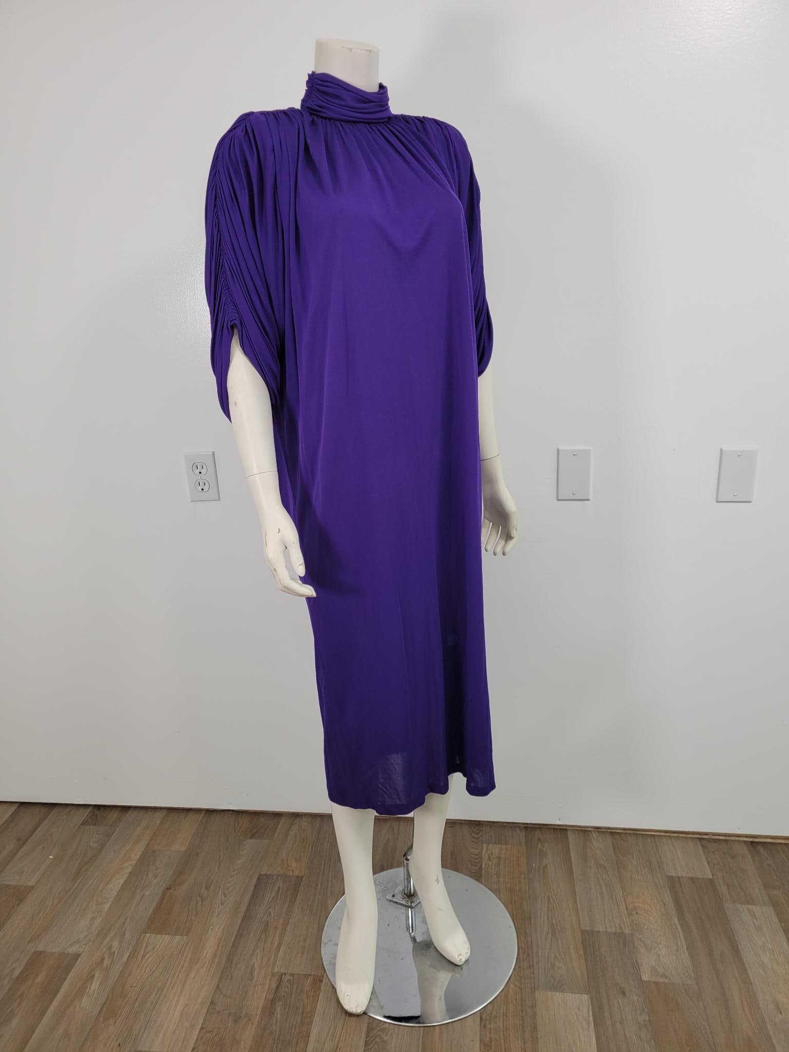 Vintage Georges Rech Paris Dress: Description: Vintage Georges Rech Paris dress. Made in France. All buttons and loops intact. Small stain on front of dress (see photos) Measurements: Neck 15"