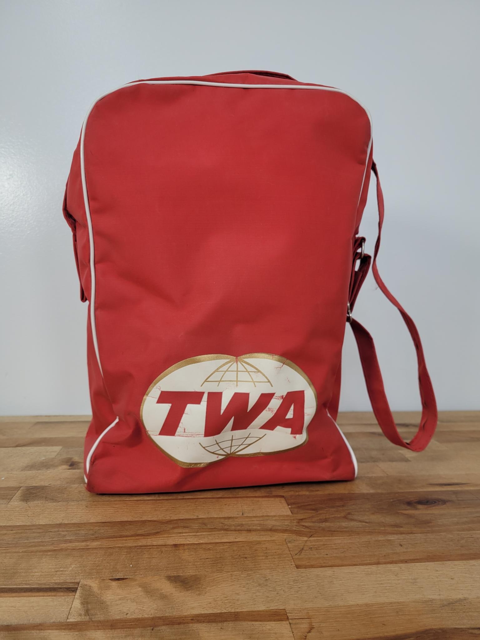 60s/70s Trans World Airlines Bag (1 of 4)