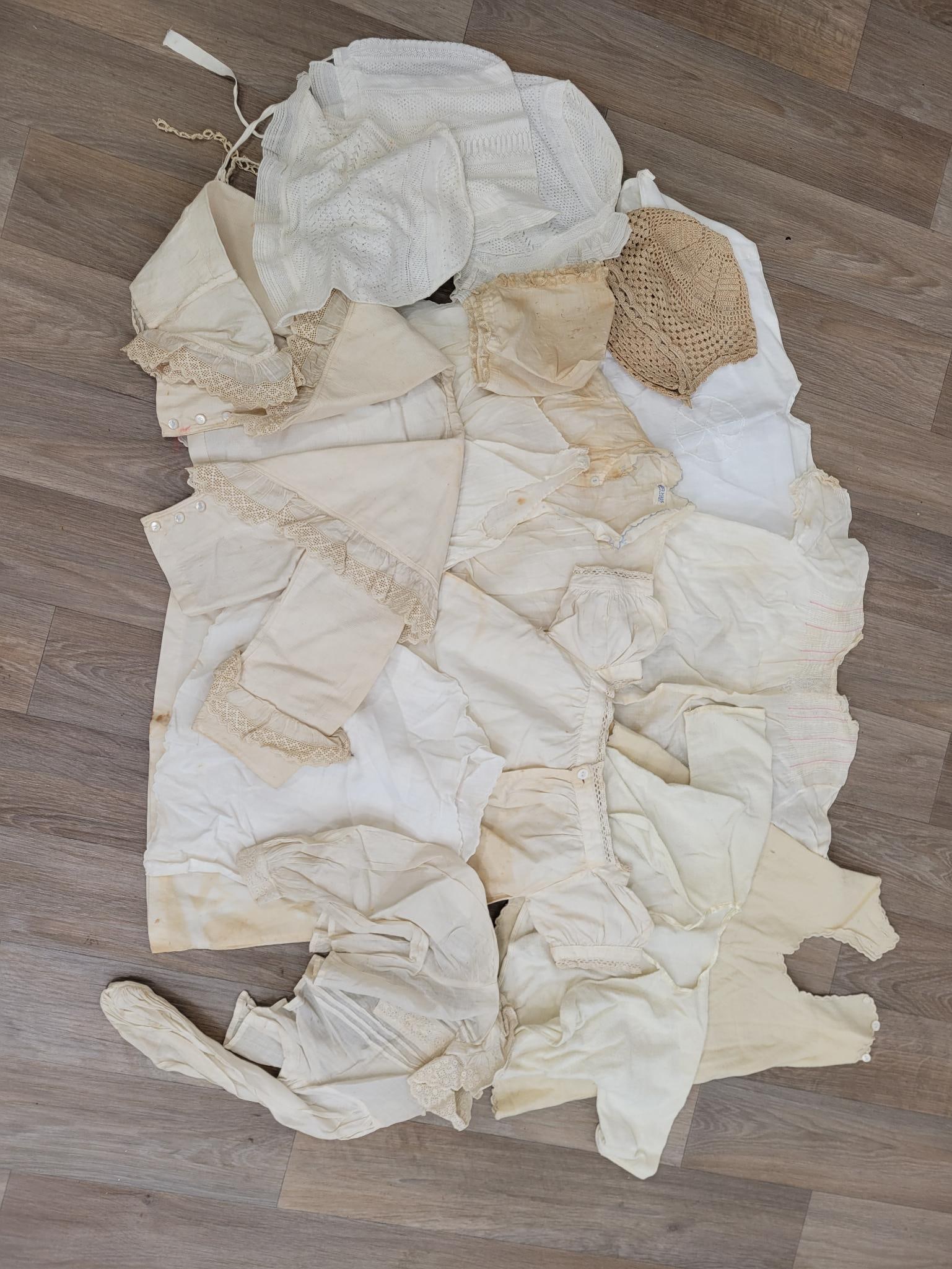 Antique Baby Clothes And Bonnets (1 of 6)