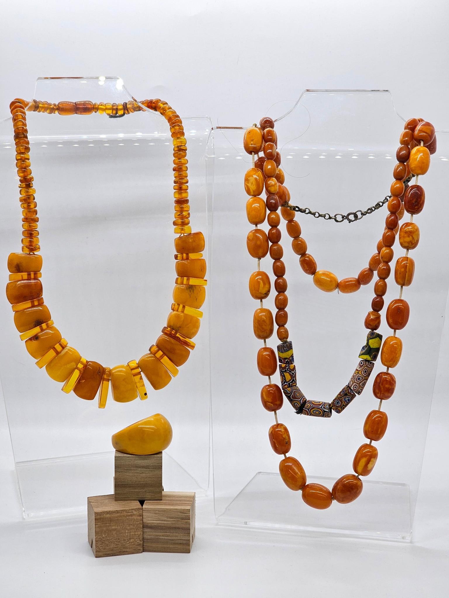 Butterscotch Amber Jewelry Grouping - 4 pc (1 of 18)