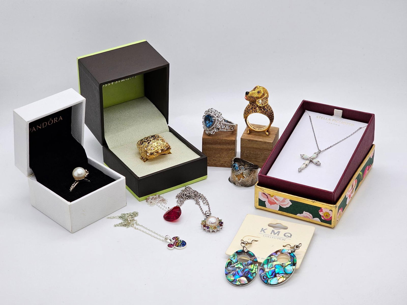 10 pc Lot of New in Box Sterling Silver Jewelry (1 of 14)