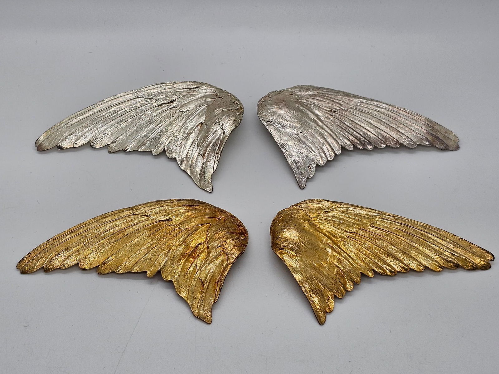 2 Pair of Sterling Silver "Wing" Earrings (1 of 7)