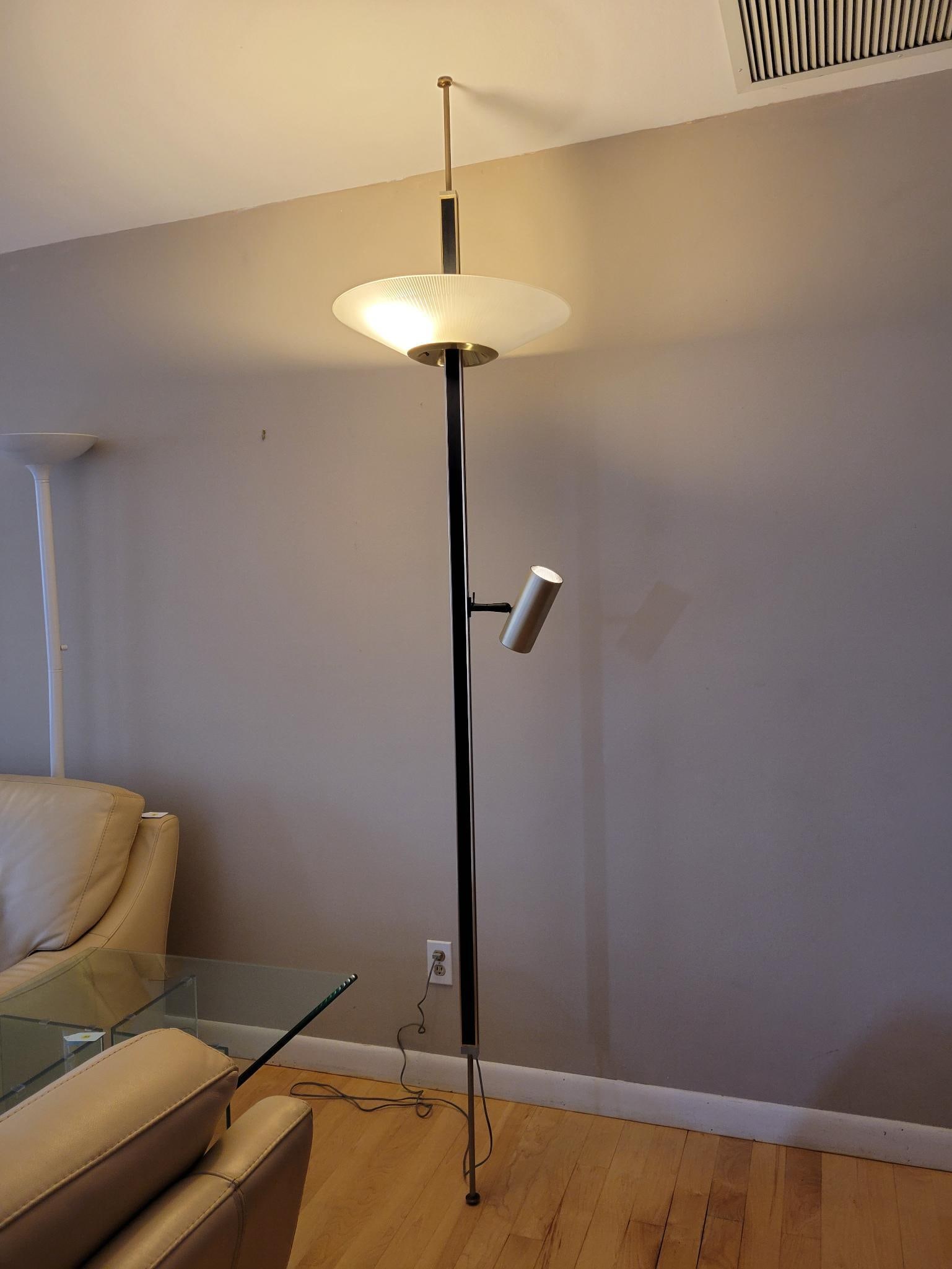 Mid-Century Tension Lamp w/ Spotlight (1 of 12)