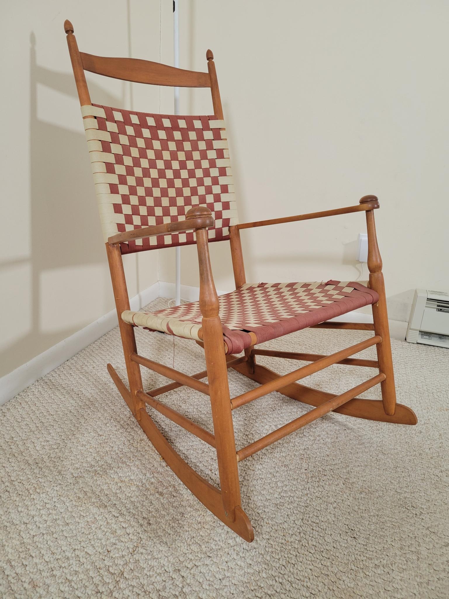 19th C. Shaker Rocking Chair (1 of 6)