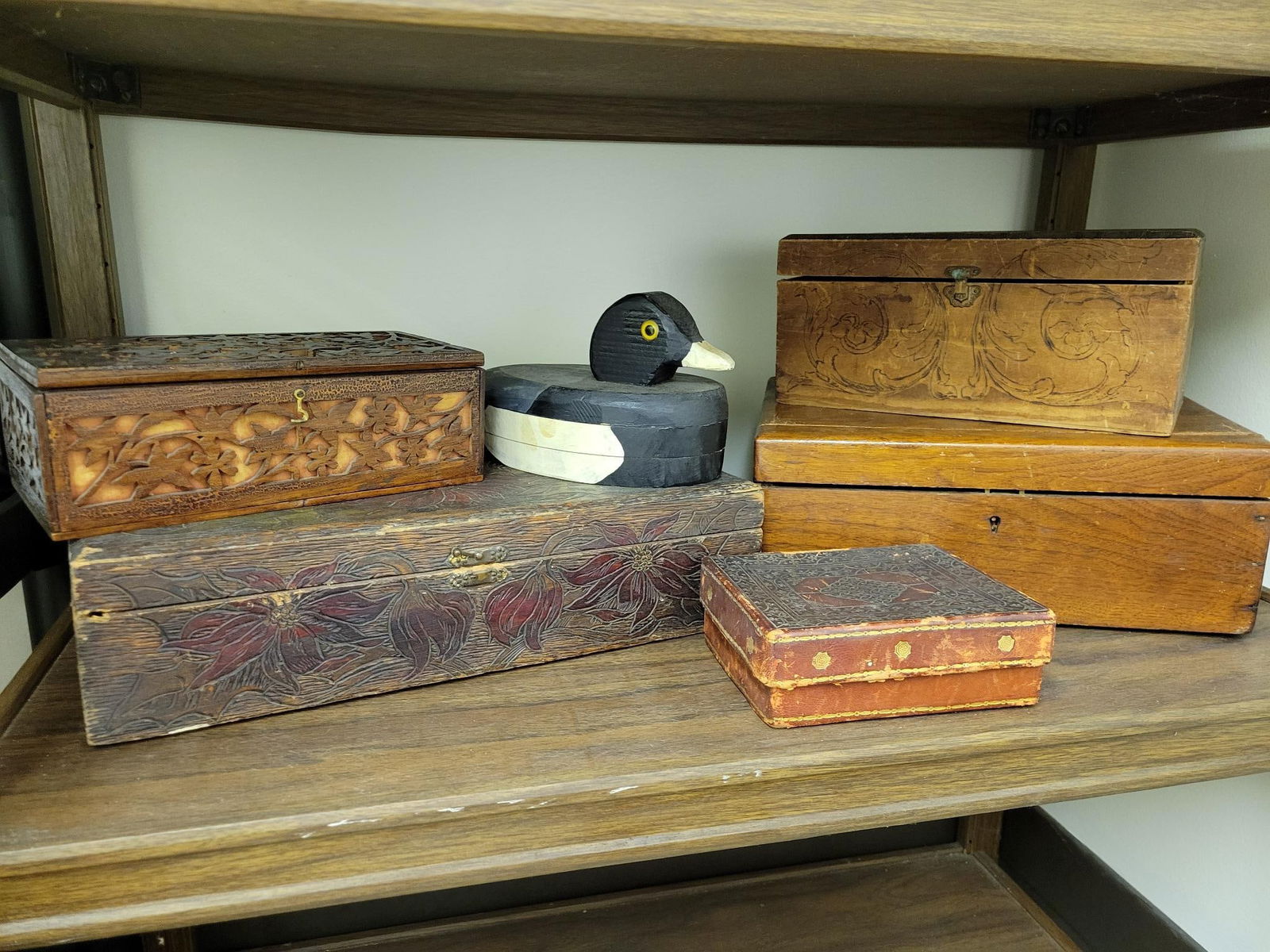 Lot of Vintage & Antique Boxes (1 of 4)